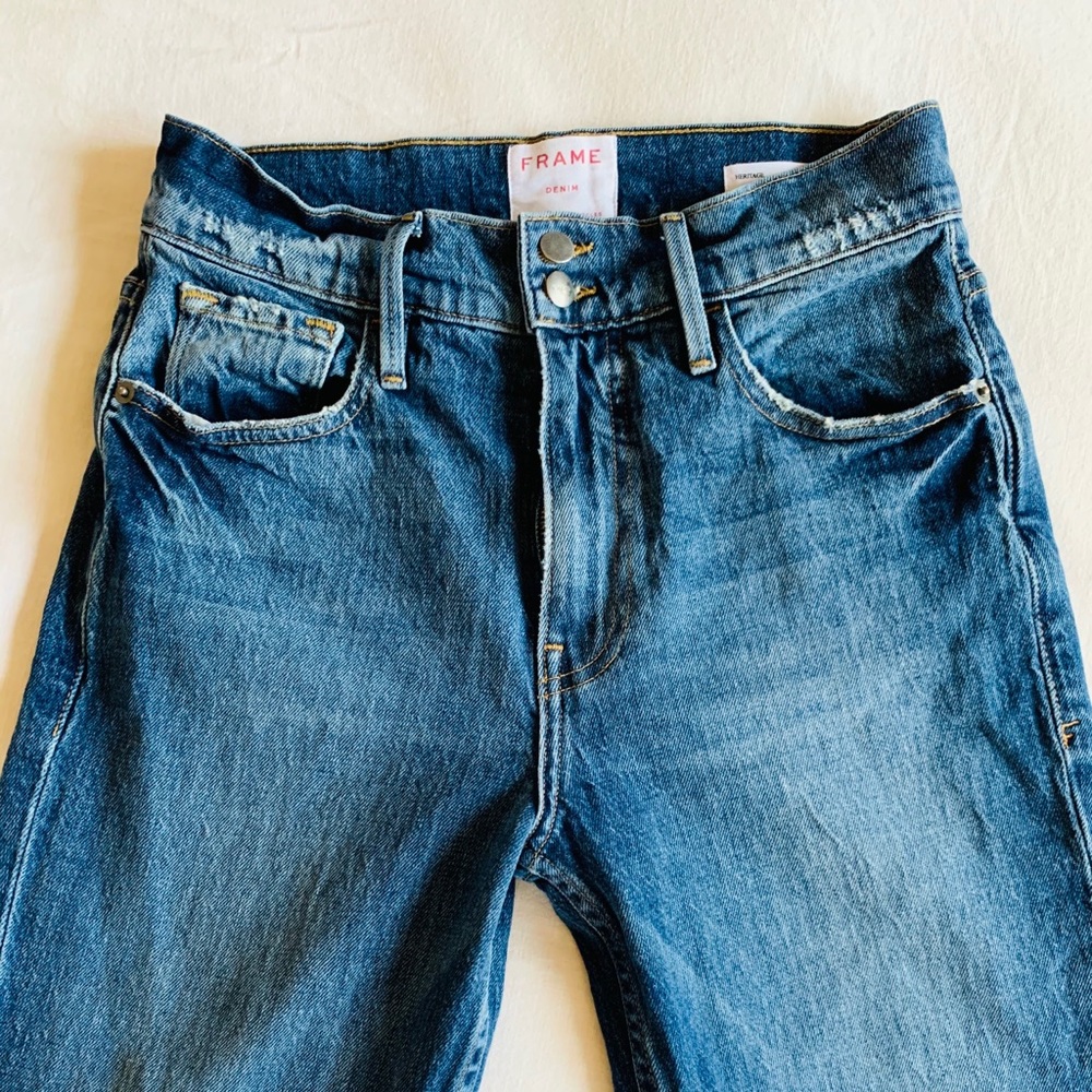 Frame Le Sylvie Slender Straight Denim Size 26